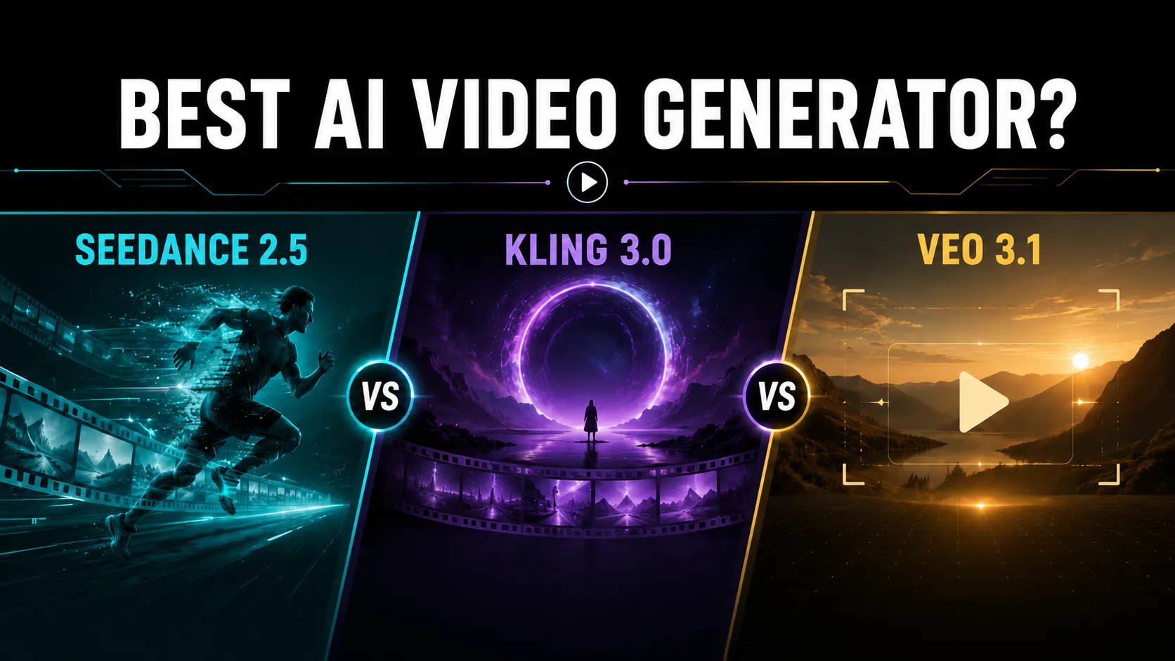 Seedance 2.5 vs Kling 3.0 vs Veo 3.1: Best AI Video Generator? — Muse Image
